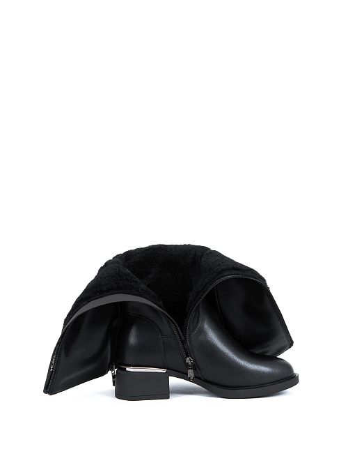 XJU-42189-5A-SW Сапоги женские черный Madella 