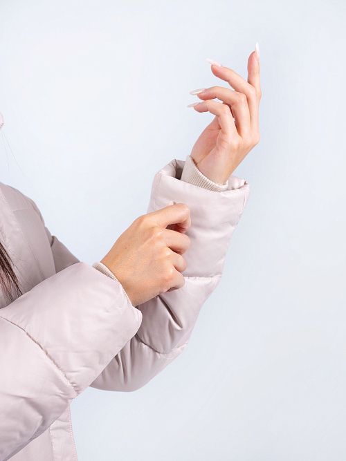 GWD4622I-G625 Куртка женское бежевый ICEbear 