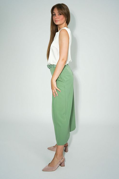 9013 Брюки женские зеленый VANGELIZA 