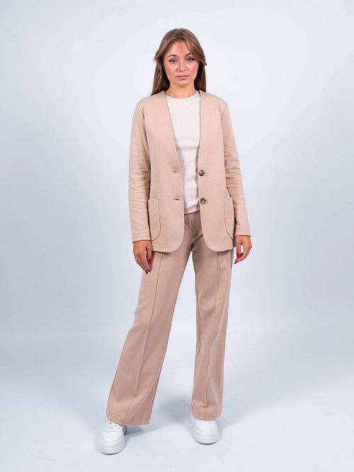 ЕВТ4071/1 Брюки женские темно-бежевый VERY NEAT 