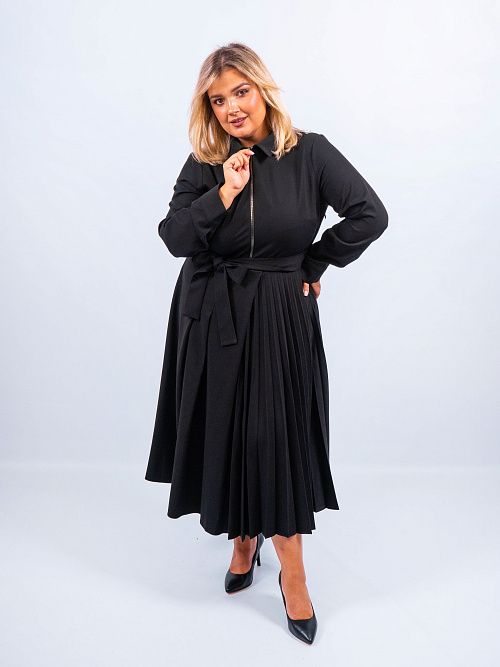 249621 Платье женское черный MIRA MIA 