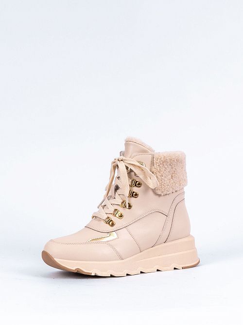 GBF-RW22E308-4101-SW Ботинки женские молочный Madella 