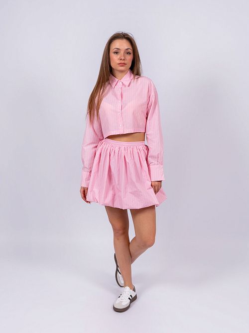 7447 Юбка женская розовый GIRL 