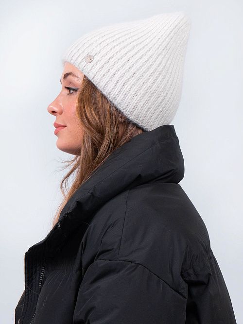 ТЕММИ Шапка женская серый жемчуг ELITE LINE 