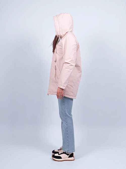 GWC4767I-G625 Куртка удлиненная женская бежевый ICEbear 