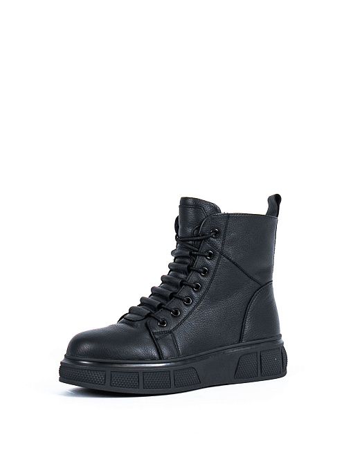 LCW24-BWLM3-036C(L) Ботинки женские черный Covani 