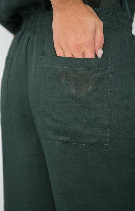 01388АА Брюки МАРНИ зеленый AGENDA 