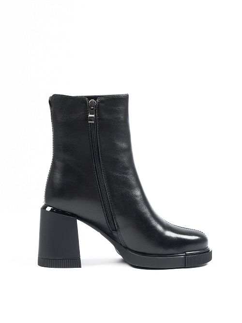 JA326-X107-P8008M Ботинки женские натуральная кожа черный 365 