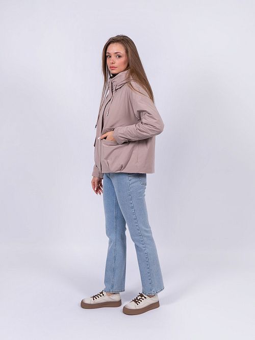 5257-234 Куртка женская бежевый ICEBEAR 