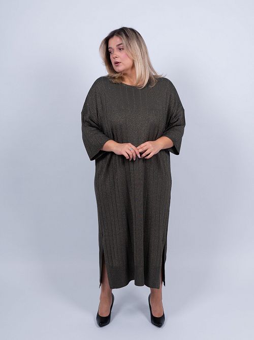 ELB-7327/1 Платье женское зеленый SERIANNO 