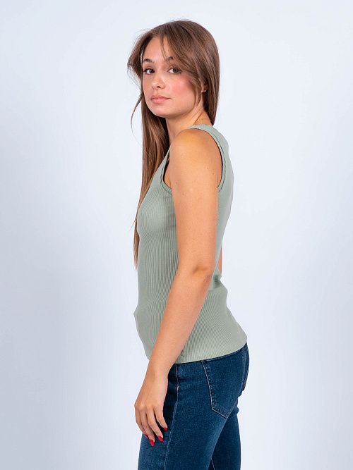 375002 Майка женская зелёный LUISA WANG 