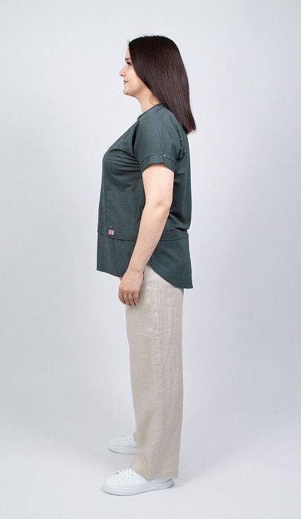 Далия Блузка женская зеленый ZAR STYLE 