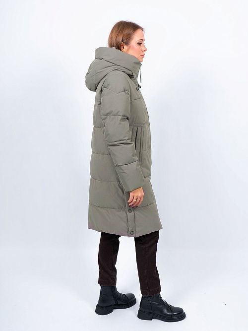 GWD4618I-G686 Куртка женская зеленый ICEbear 