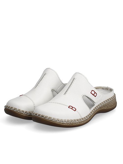 46462/80 Сабо женские белый Rieker 