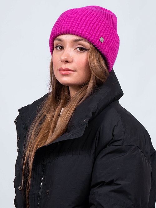 ЗЕТА Шапка женская фуксия MISKORKI 