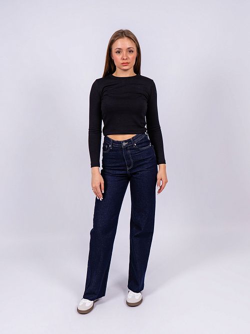 9560 Джинсы женские темно-синий GIRL 