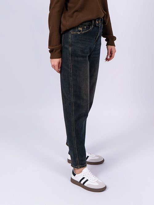 12033 Джинсы женские темно-синие NAVI  