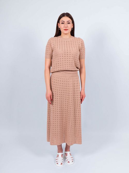 ЕВ734/ Юбка женская бежевый VERY NEAT 