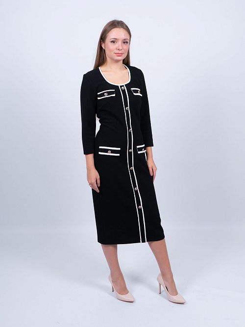 343809201N Платье женское черный PHARDI 