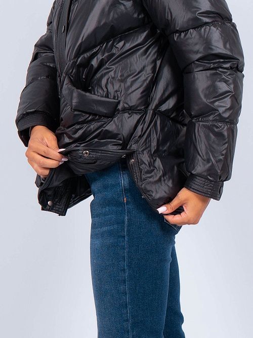 GWD4667I-G901 Куртка женская черный ICEbear 