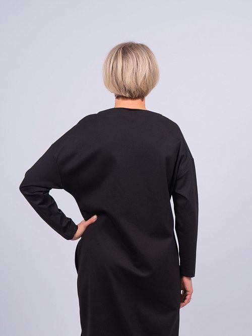 246005 Платье женское черный MIRA MIA 