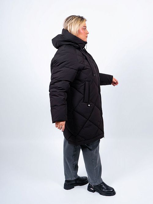 GWD4659I-G901 Куртка женская черный ICEbear 