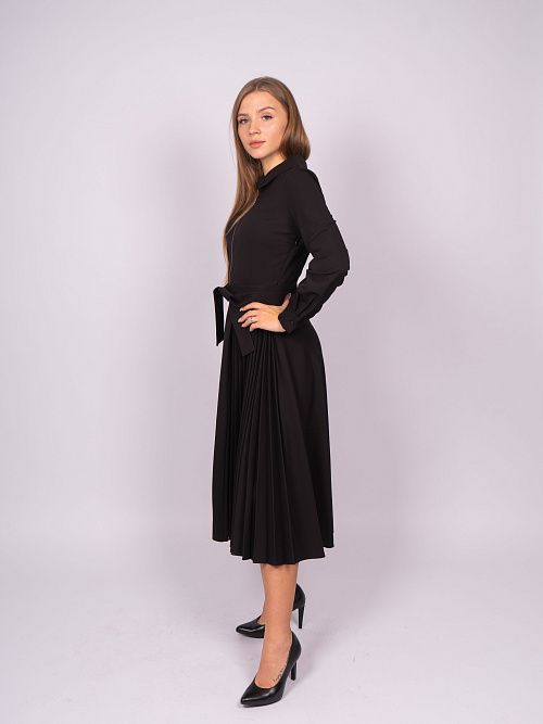 246030 Платье женское черный MIRA MIA 