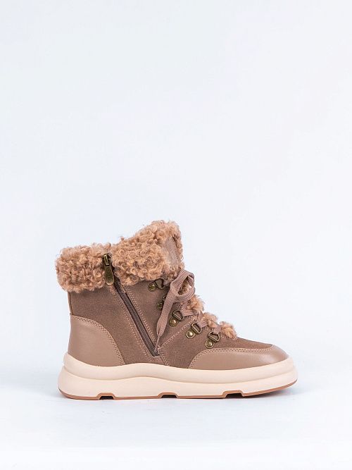 XUS-42993-4D-SW Ботинки женские темно-бежевый Madella 