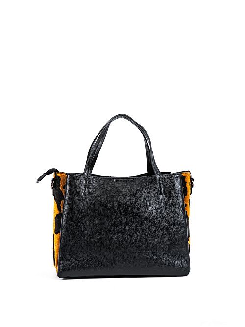 113-156-39-4 Сумка женская черный с принтом Portofiano 