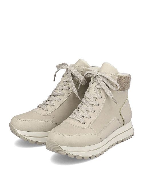 N4008/60 Ботинки женские бежевый Rieker 