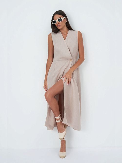 52133-ПЛ Платье женское какао ELECTRA STYLE 