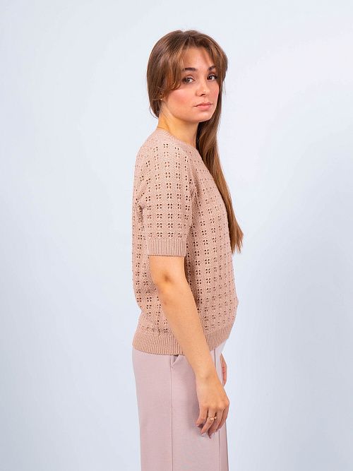 ЕВ30155 Джемпер женский бежевый VERY NEAT 