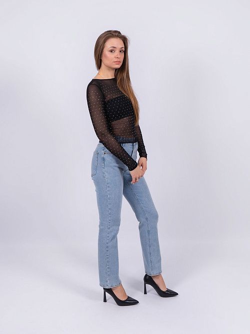 2559 Кофта женская черный GIRL 