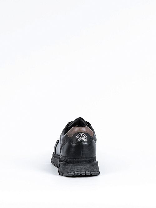 8207-1 Полуботинки мужские черный Nine Lines 