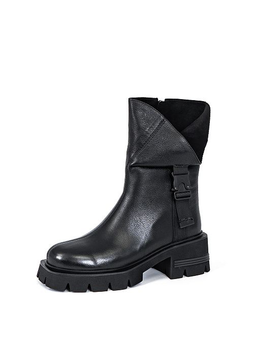 VE188B-N337-1 Полусапоги женские черный 365 