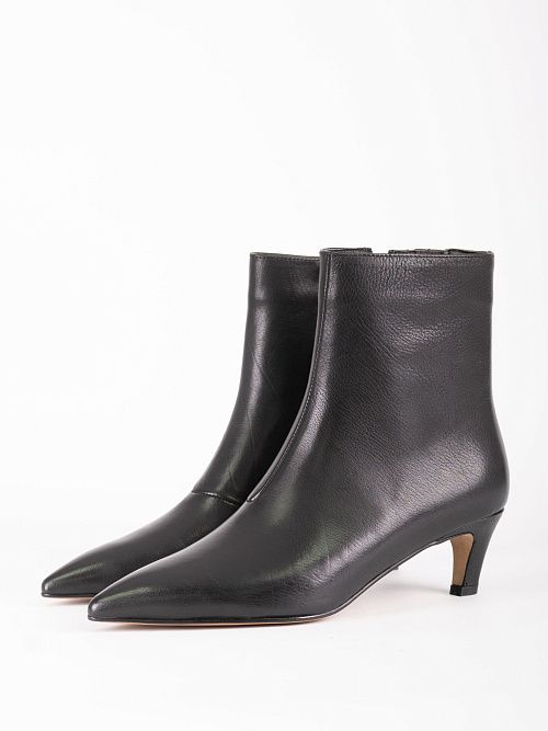 NE092-N170-2 Ботинки женские натуральная кожа черный 365 