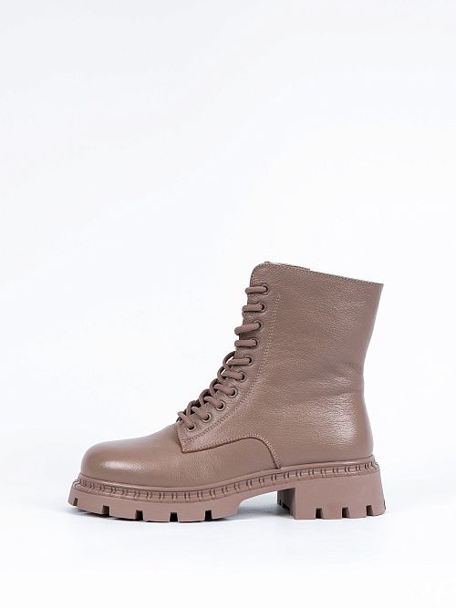 H717ZM-H6098-5 Ботинки женские темно-бежевый 365 