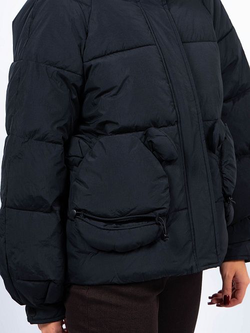 1БП-43002-927 Куртка женская черный ELECTRA STYLE 