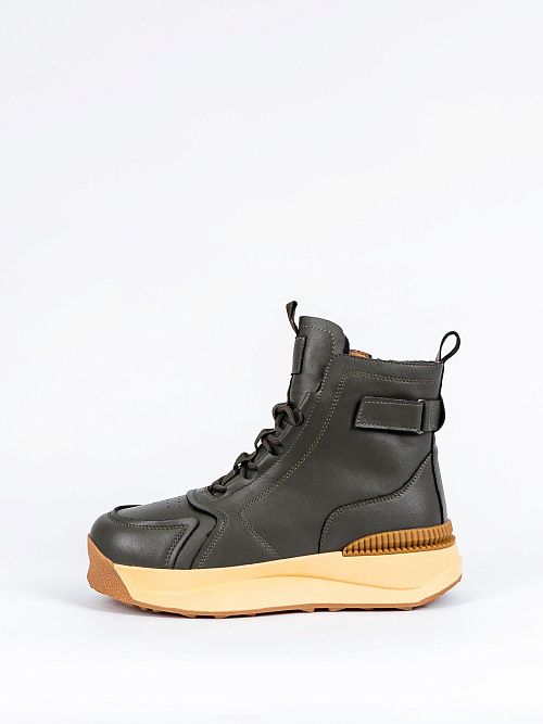 NU588-014 Ботинки женские зеленый Baden 