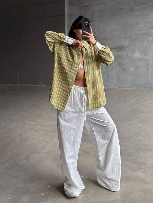 2565 Костюм женский зеленый GIRL 