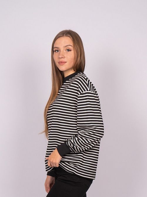 242017 Джемпер женский черный MIRA MIA 