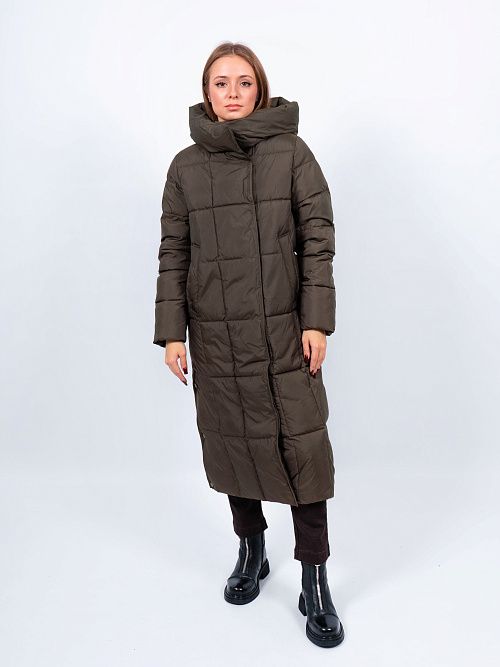 GWD4621I-G152 Пальто женское зеленый ICEbear 