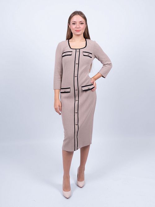 343809201-1N Платье женское бежевый PHARDI 