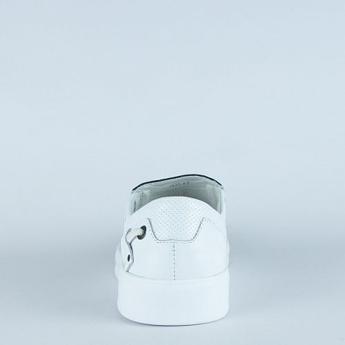 3533 white Слипоны мужские Meridian 