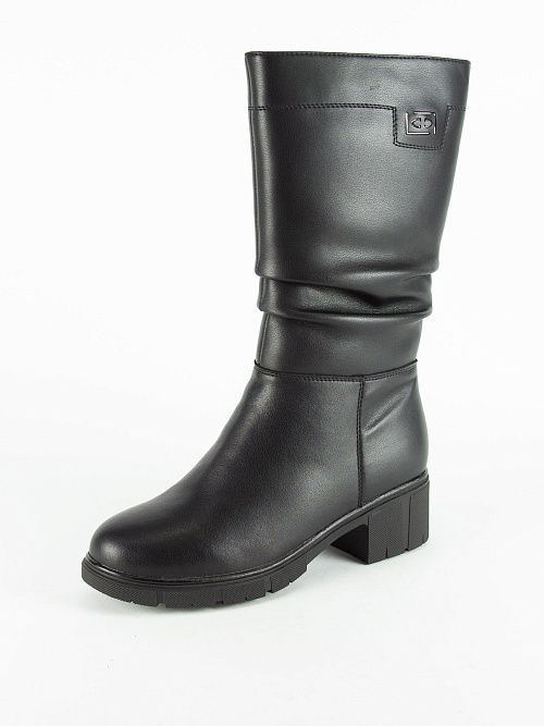 LCW23-BWLM3-054A(L) Полусапоги женские Covani 