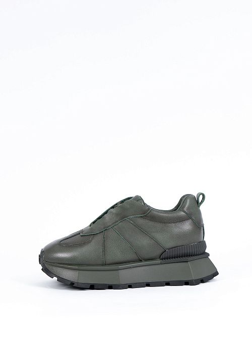 JV802077 Полуботинки женские темно-зеленый 365 