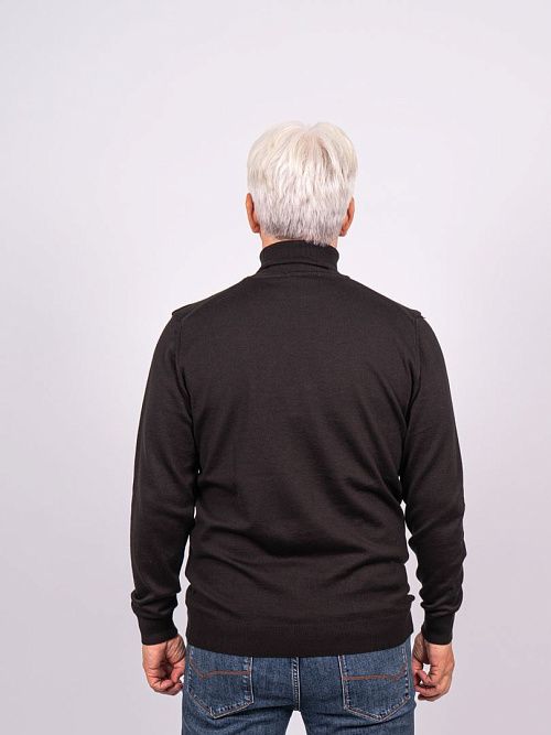 823-0604.O019.Y001.L.S0401 Водолазка мужская черный LUXOR 