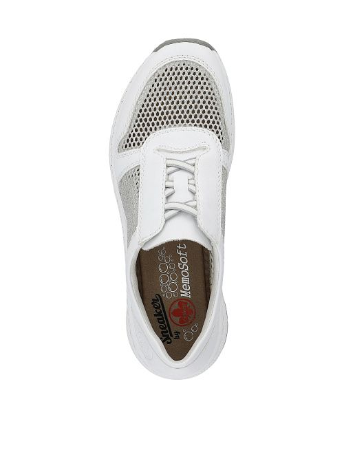 N6552/80 Полуботинки женские белый Rieker 