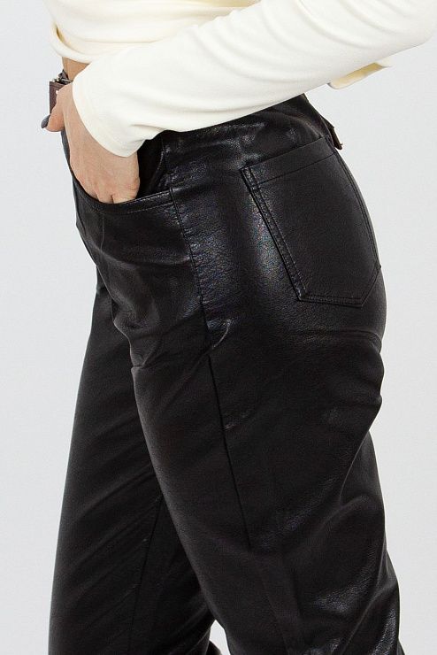 2076 Брюки женские черный NAVI 