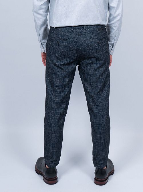 805-2427.E561.Y000.L.B0291 Брюки мужские синий LUXOR 